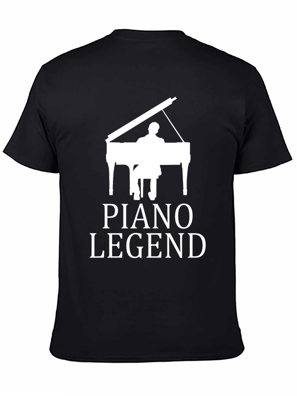 Piano Legend Graphic Tee - Musicians Gift