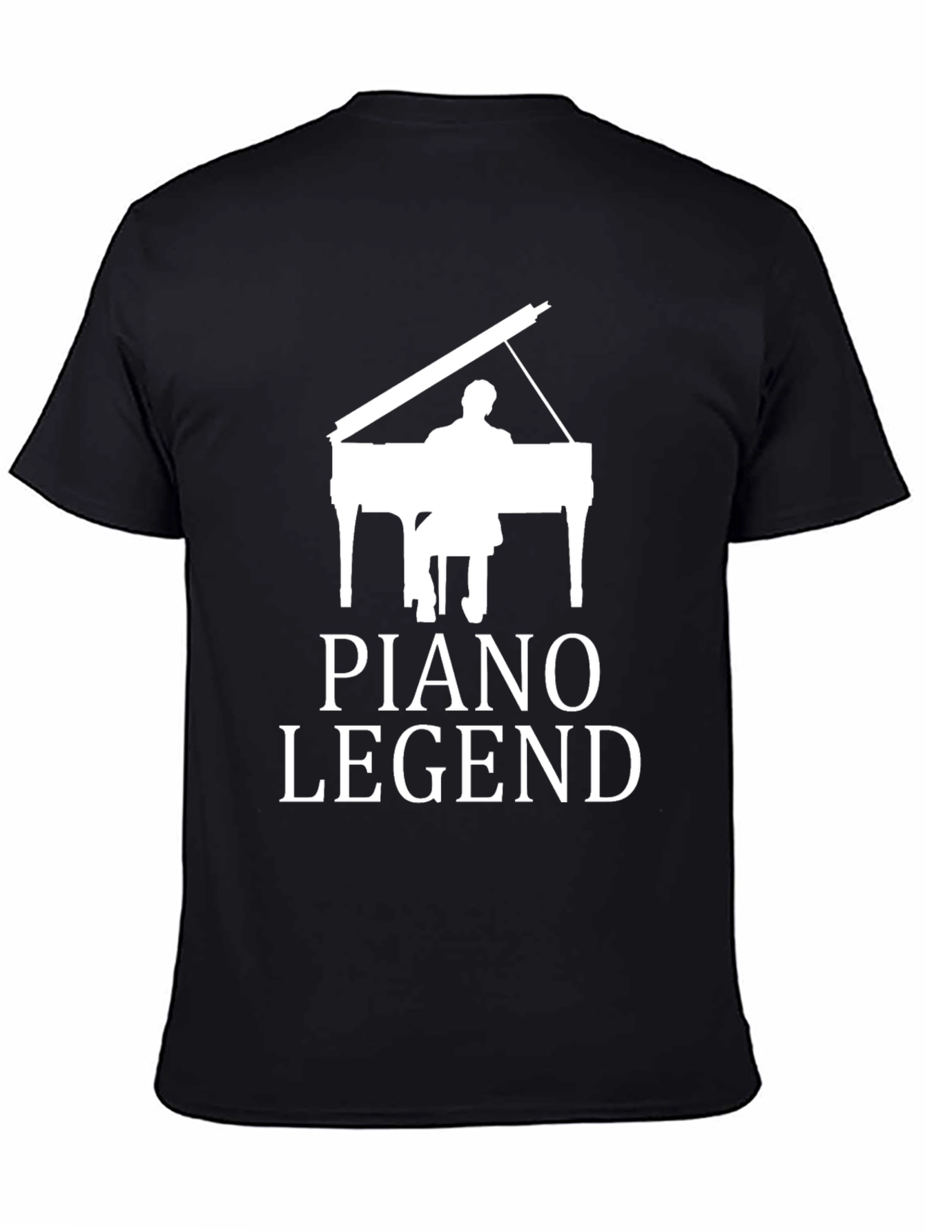 Piano Legend Graphic Tee - Musicians Gift