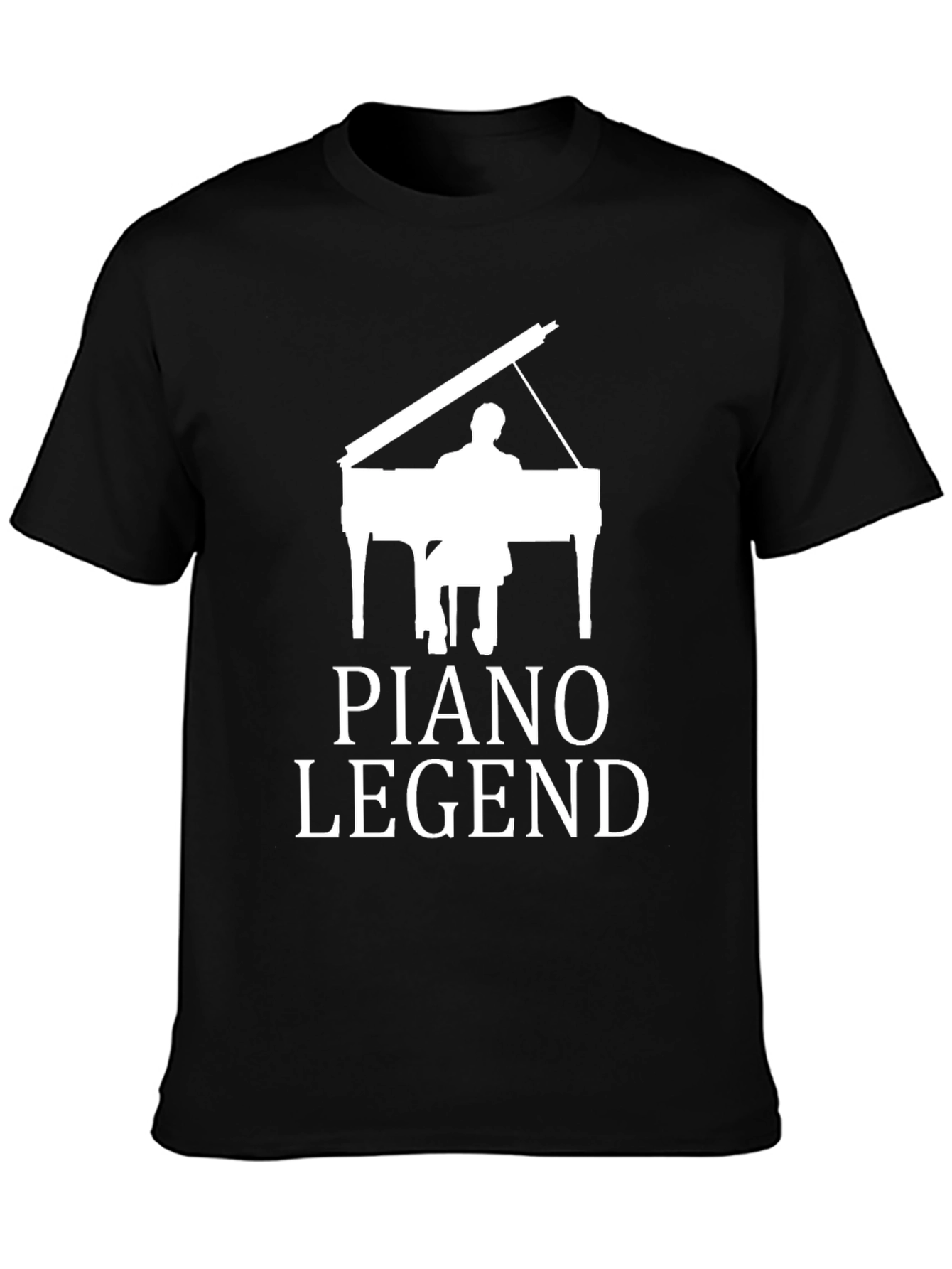 Piano Legend Graphic Tee - Musicians Gift