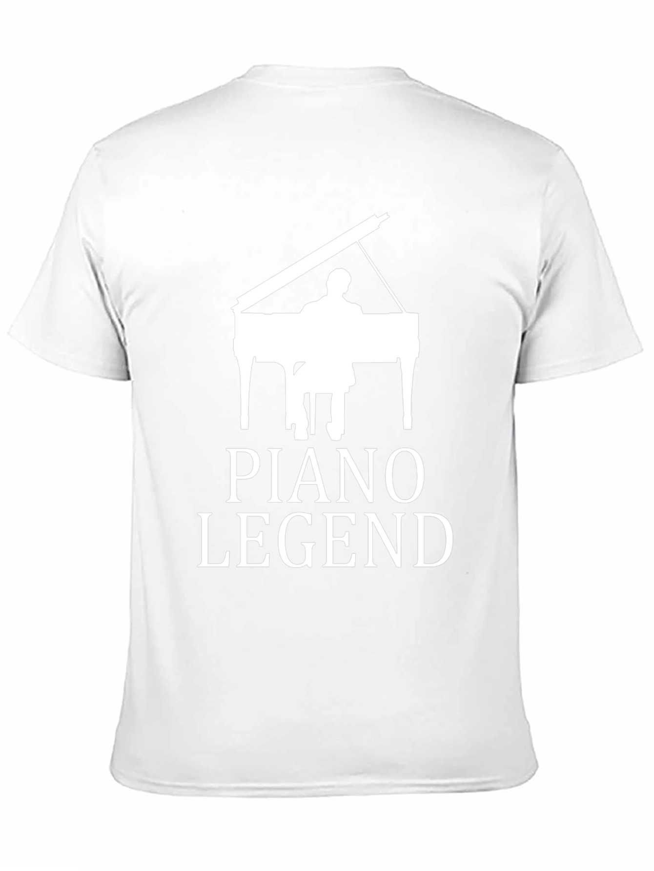 Piano Legend Graphic Tee - Musicians Gift