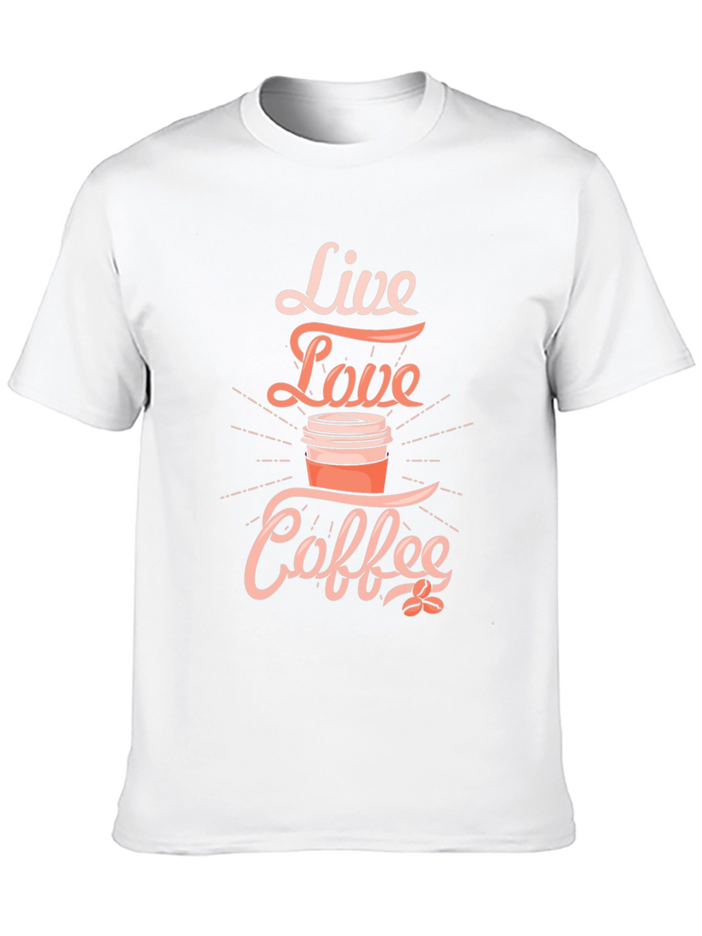 Live Love Coffee Black T-Shirt