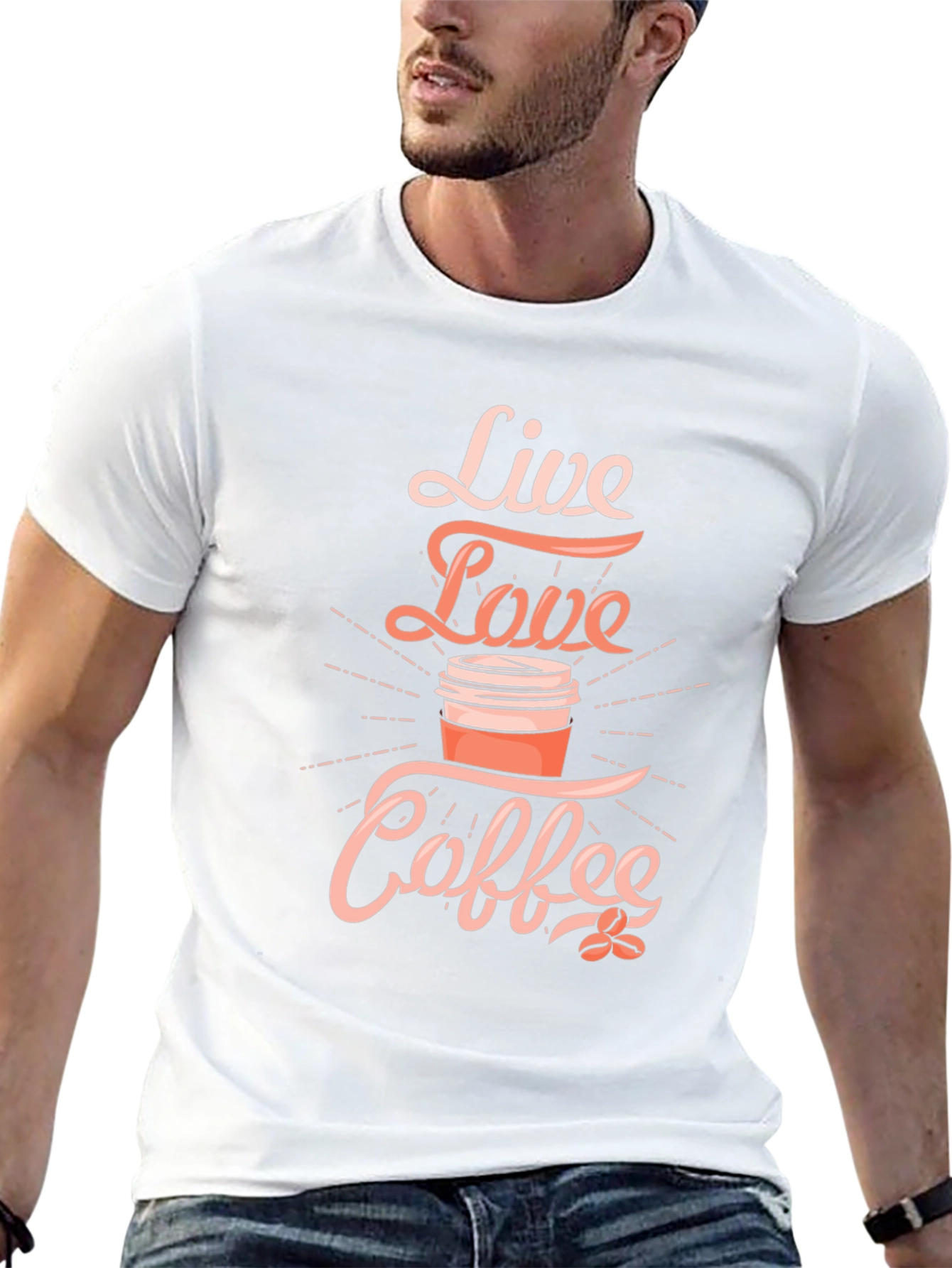 Live Love Coffee Black T-Shirt