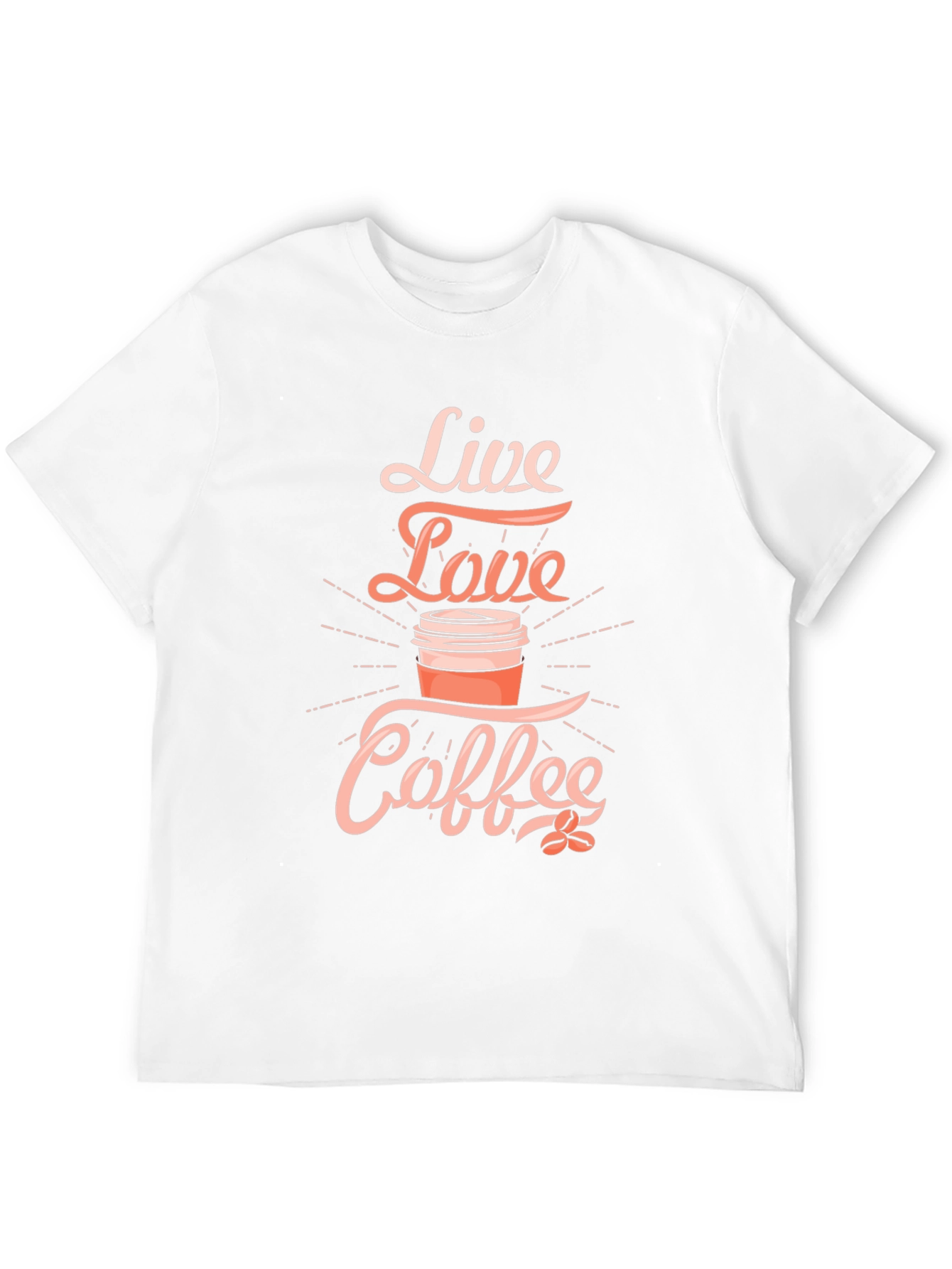 Live Love Coffee Black T-Shirt