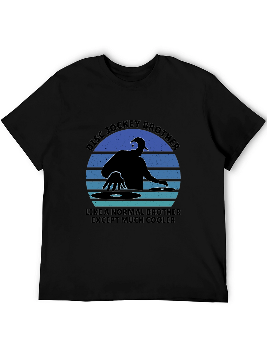 Cool Disc Jockey Brother Graphic Tee