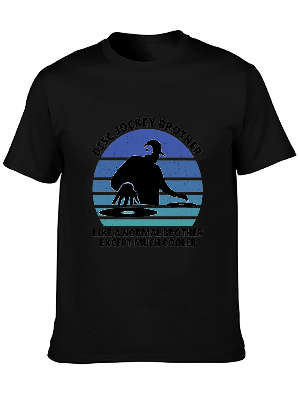Cool Disc Jockey Brother Graphic Tee