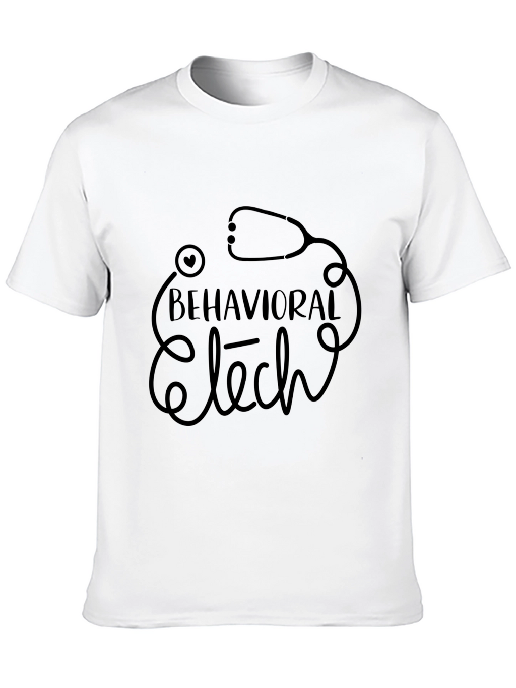 Behavioral Tech Stethoscope Graphic T-Shirt