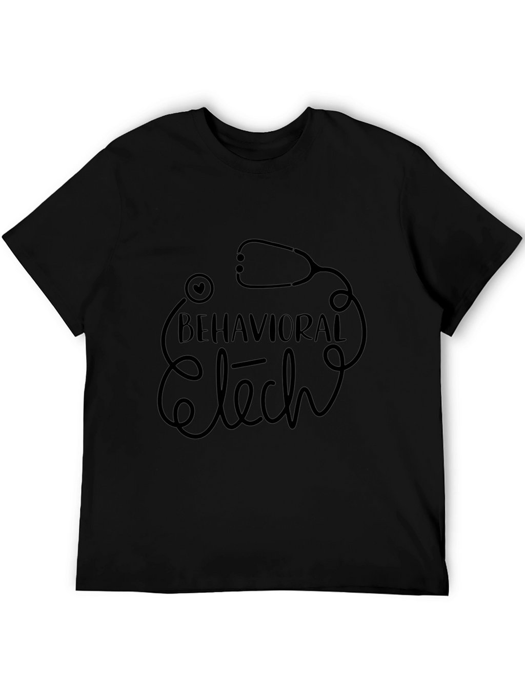 Behavioral Tech Stethoscope Graphic T-Shirt