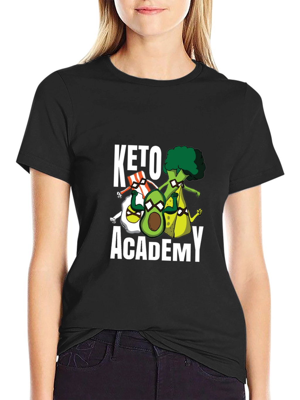 Keto Academy T-Shirt - Funny Diet Tee