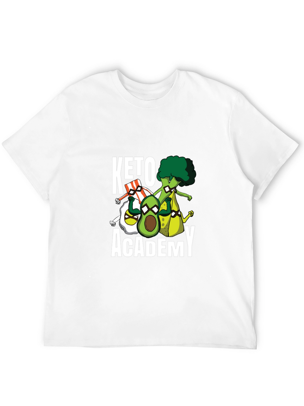 Keto Academy T-Shirt - Funny Diet Tee
