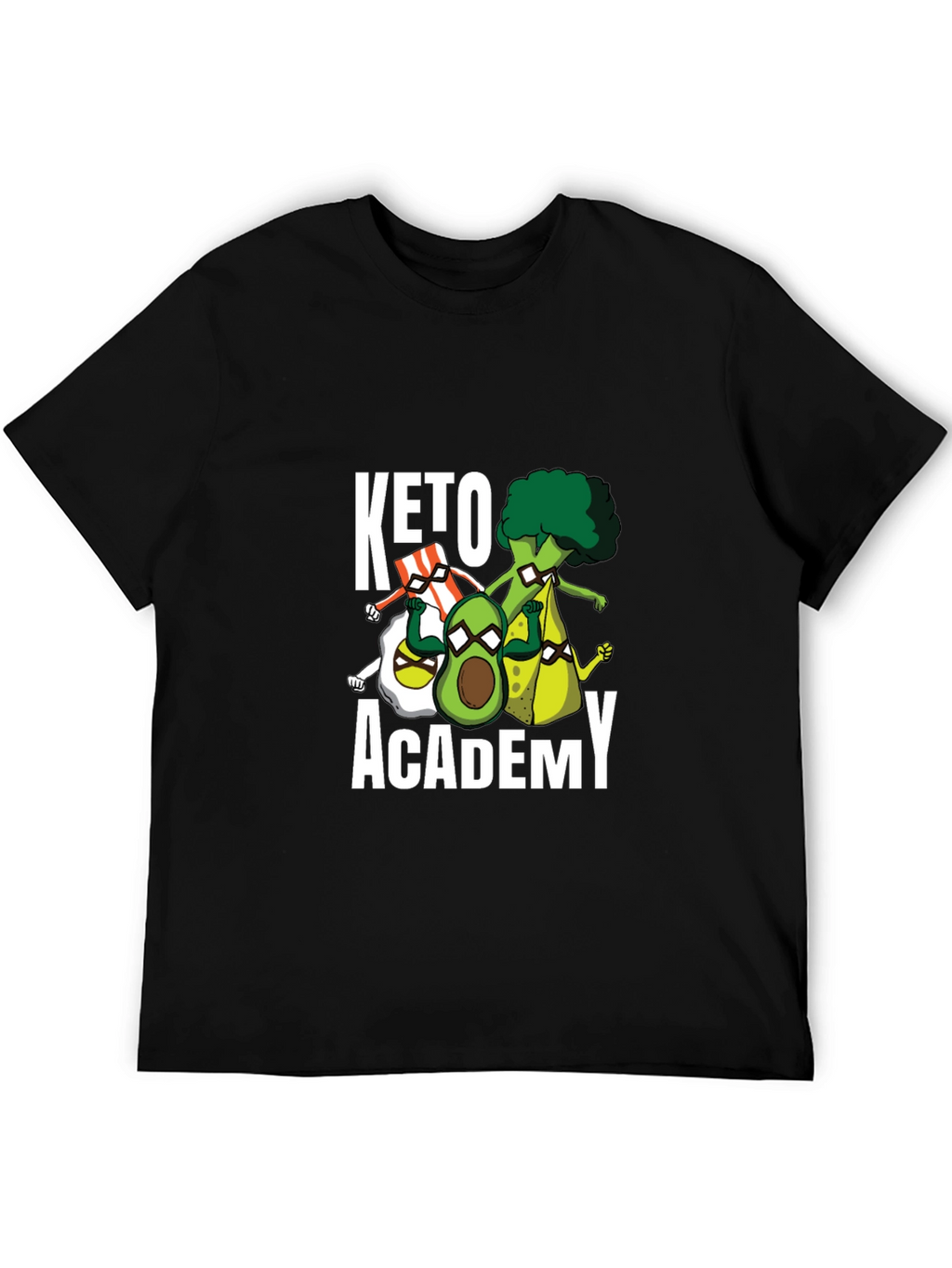 Keto Academy T-Shirt - Funny Diet Tee