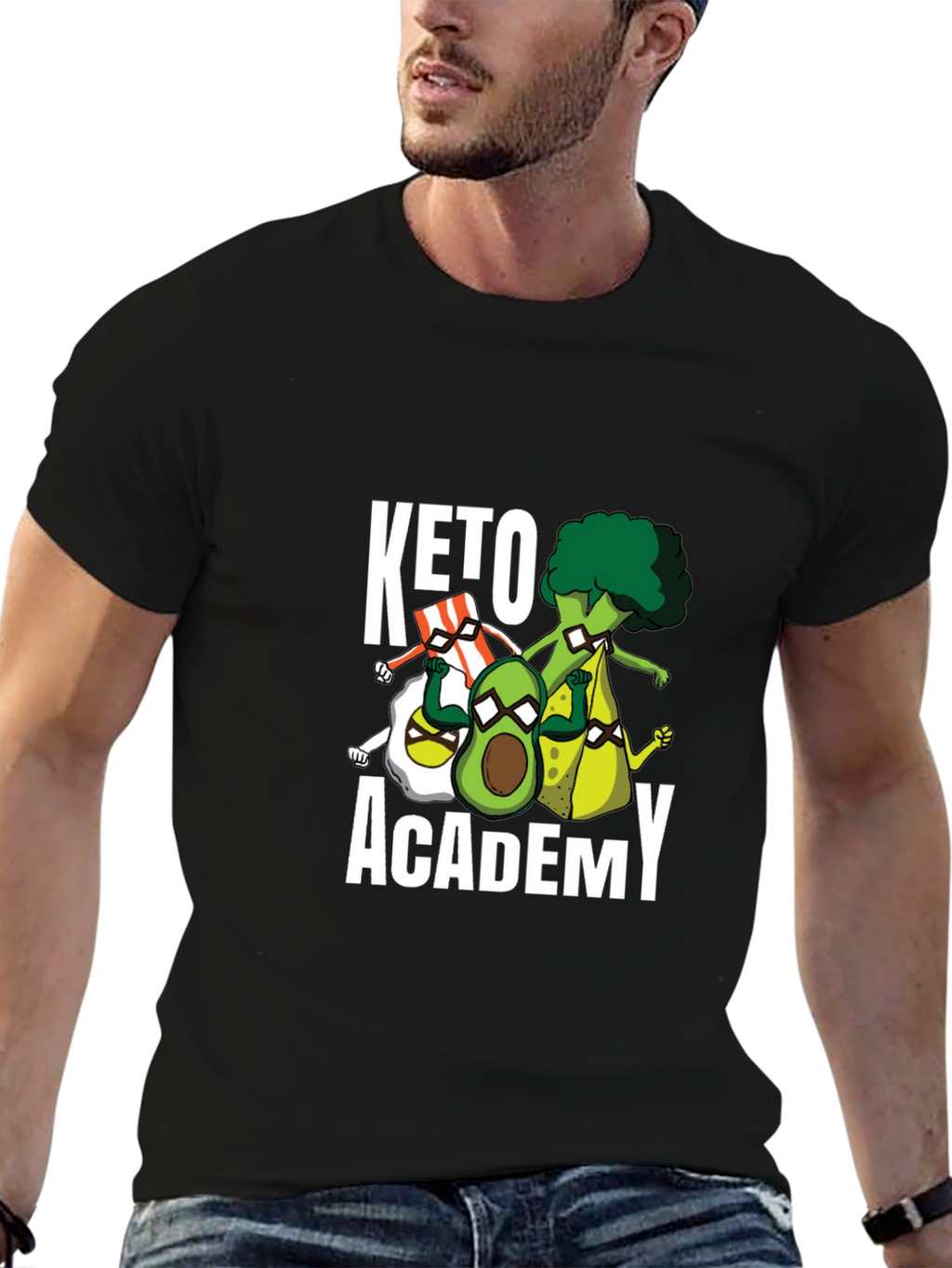 Keto Academy T-Shirt - Funny Diet Tee