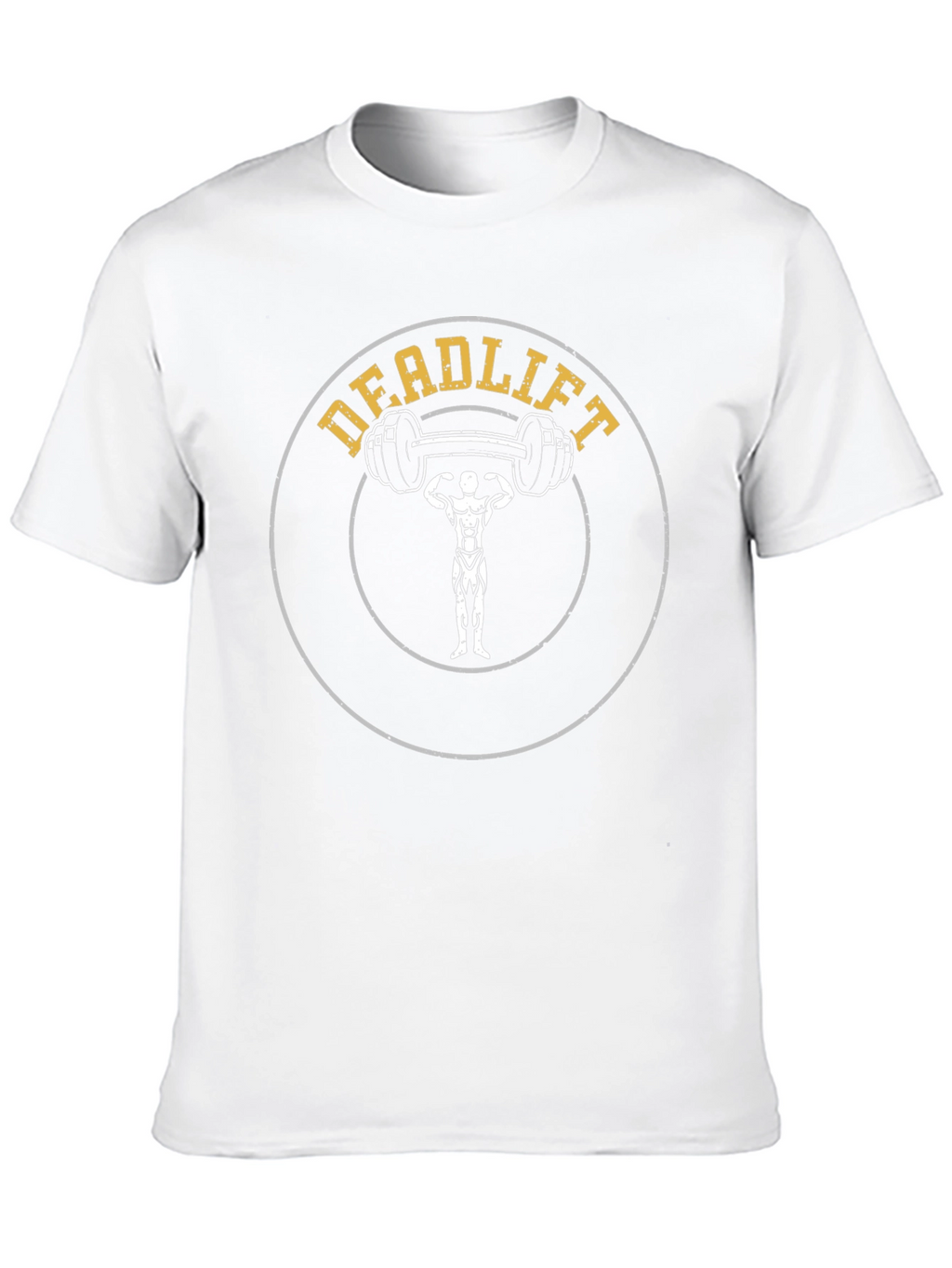Deadlift Graphic Tee - Weightlifting Fitness Shirt