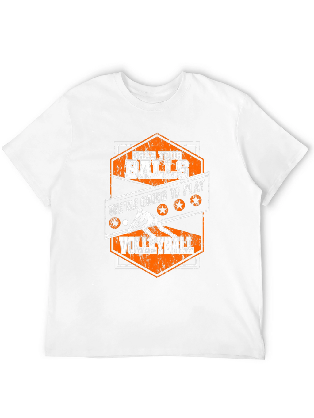Grab Your Balls Volleyball Graphic Tee