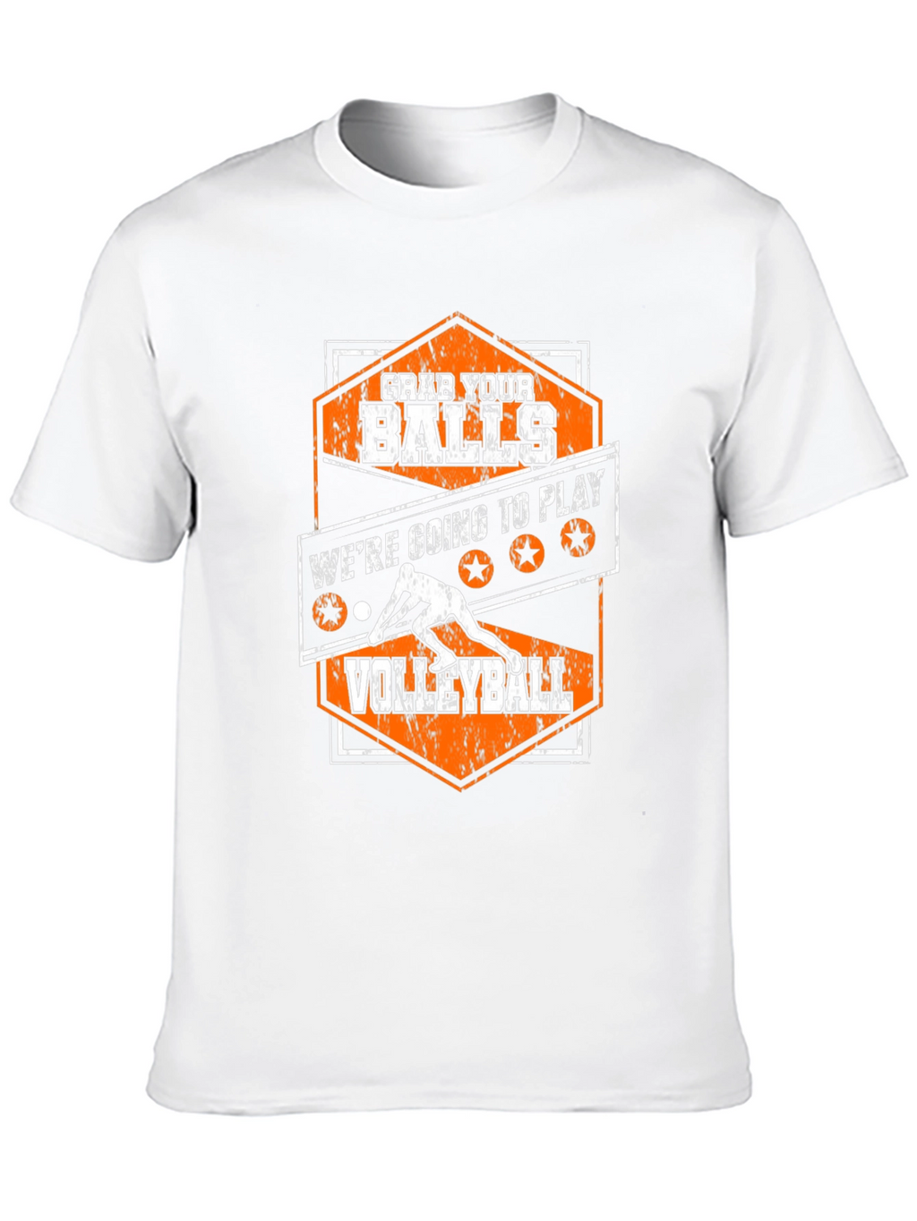Grab Your Balls Volleyball Graphic Tee