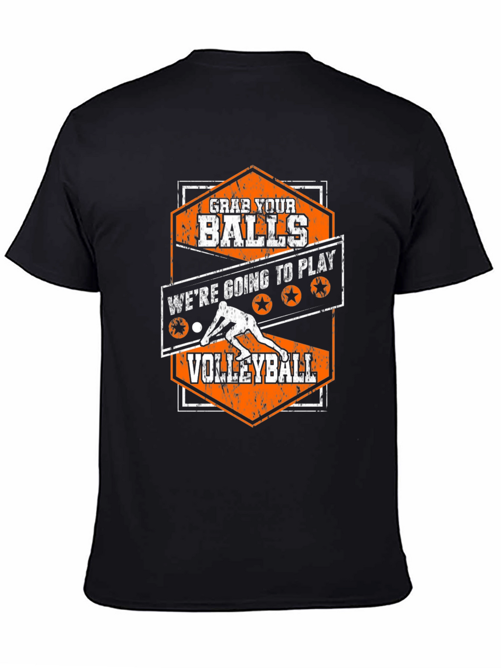 Grab Your Balls Volleyball Graphic Tee