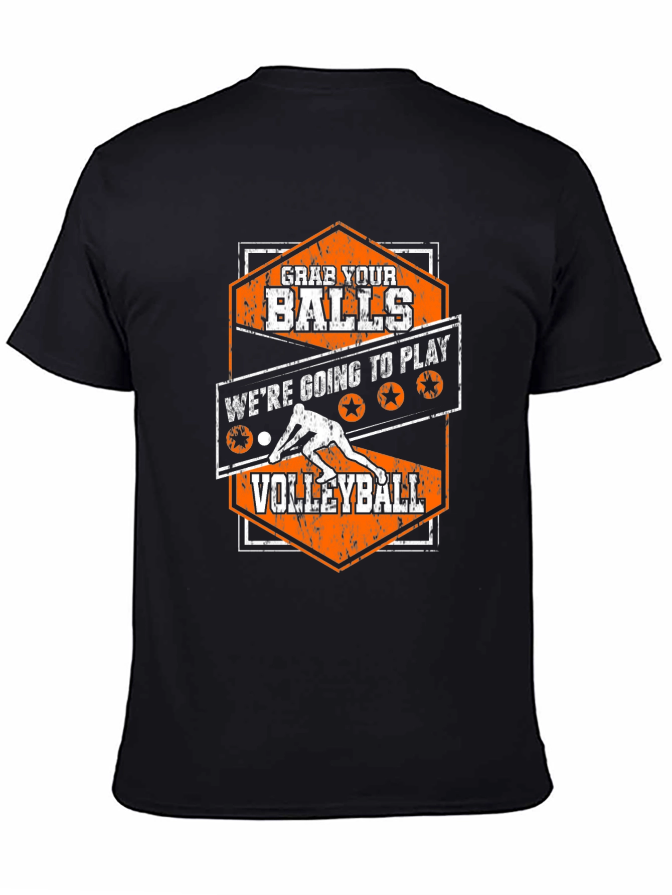 Grab Your Balls Volleyball Graphic Tee