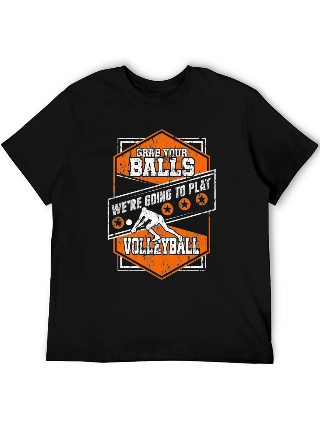 Grab Your Balls Volleyball Graphic Tee