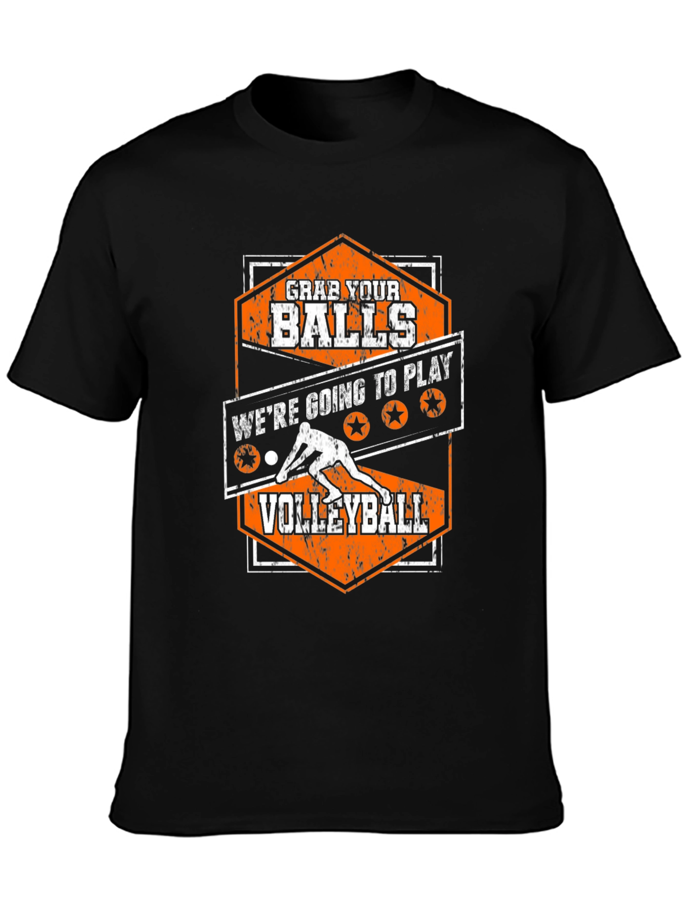 Grab Your Balls Volleyball Graphic Tee