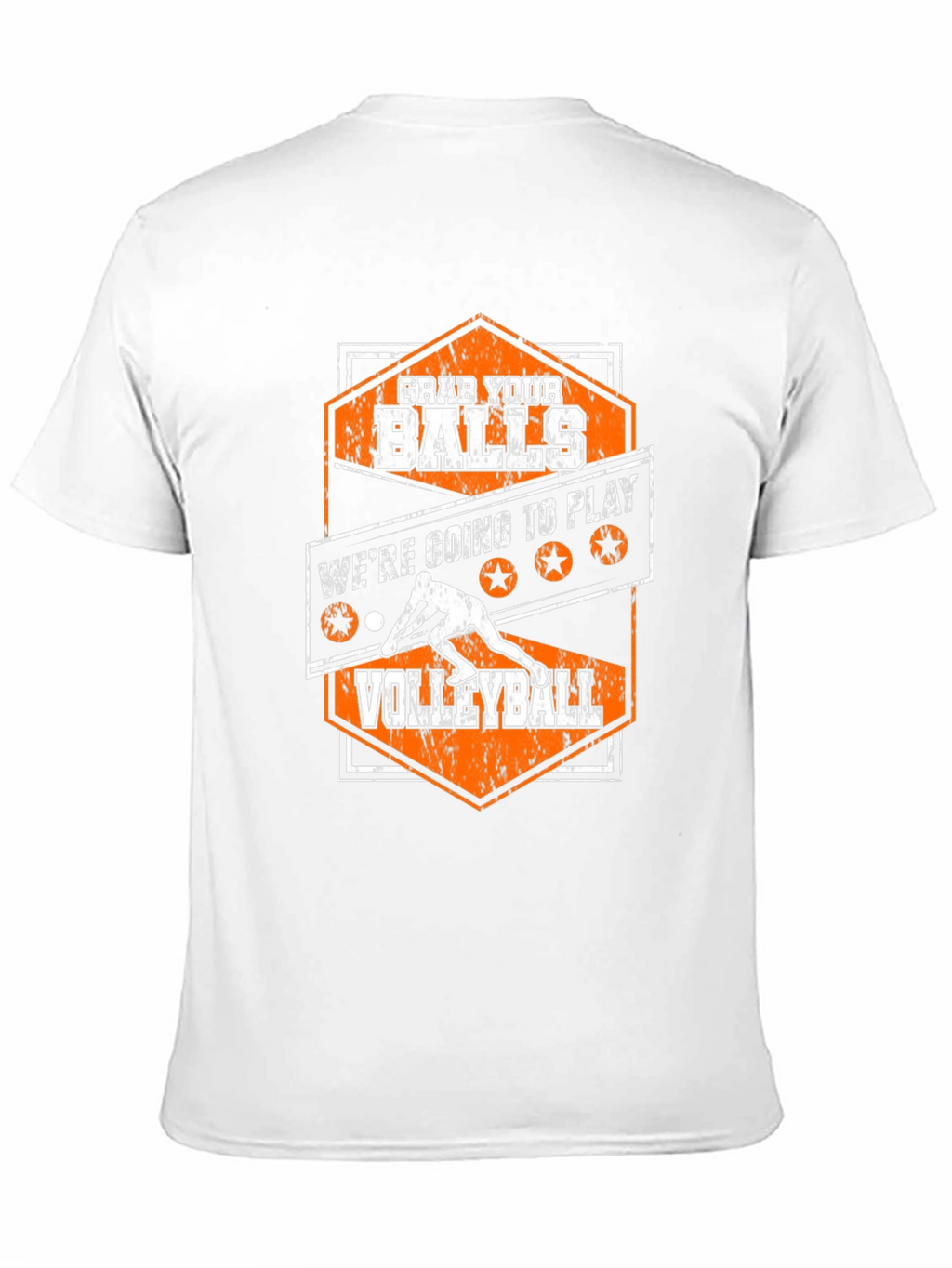 Grab Your Balls Volleyball Graphic Tee