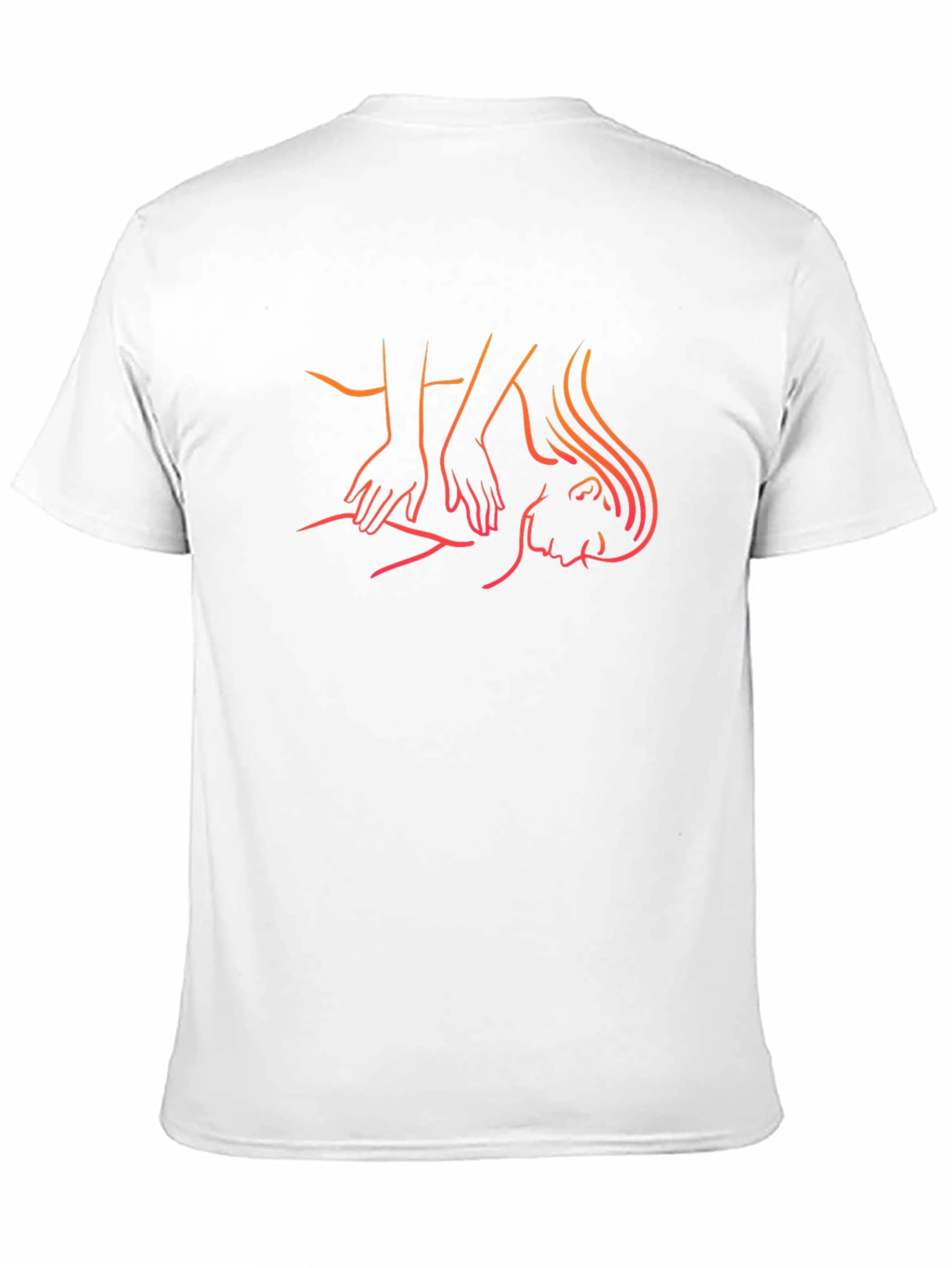 Relaxation Massage Graphic Tee - Black