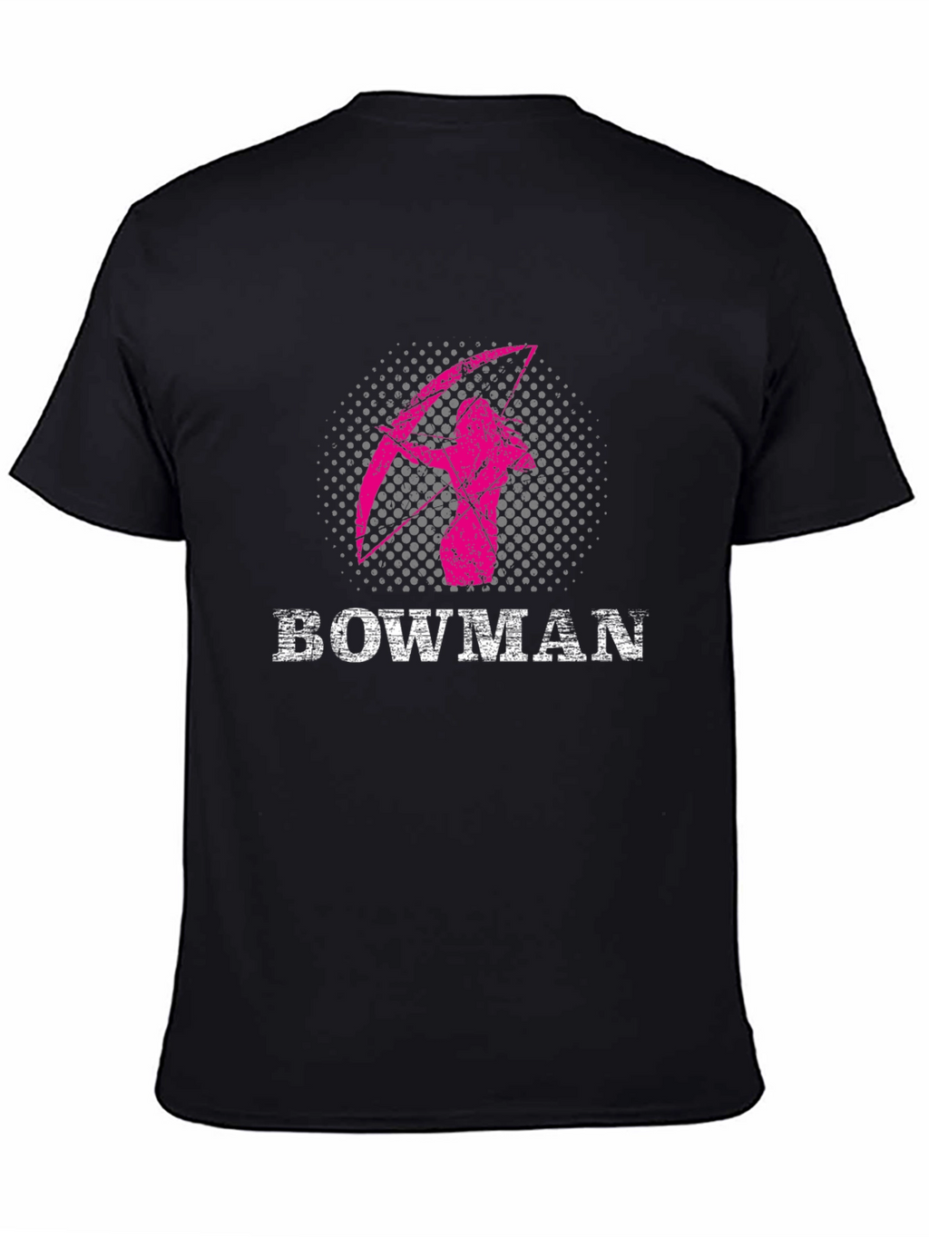 Bowman Graphic T-Shirt - Black Cotton Tee