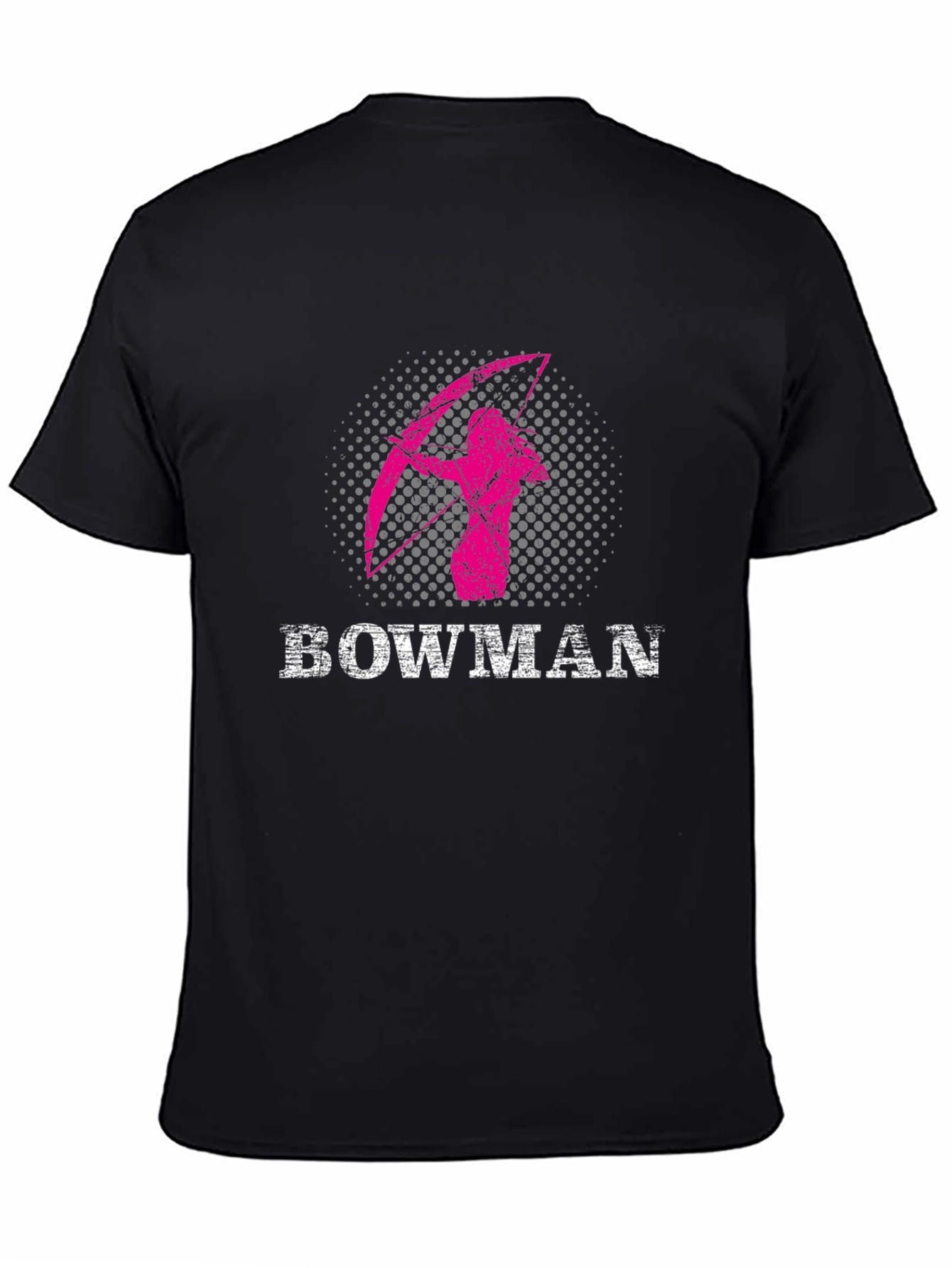 Bowman Graphic T-Shirt - Black Cotton Tee