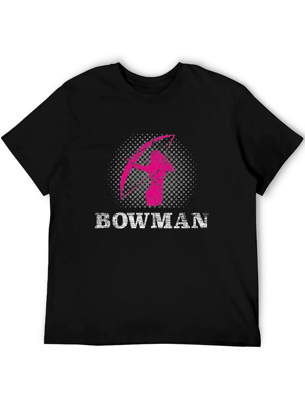 Bowman Graphic T-Shirt - Black Cotton Tee