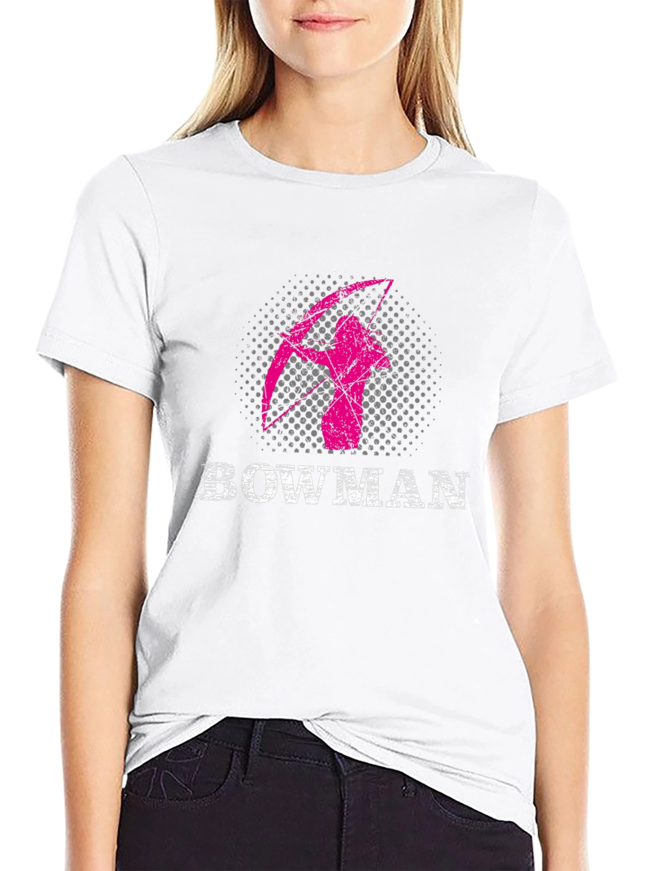 Bowman Graphic T-Shirt - Black Cotton Tee
