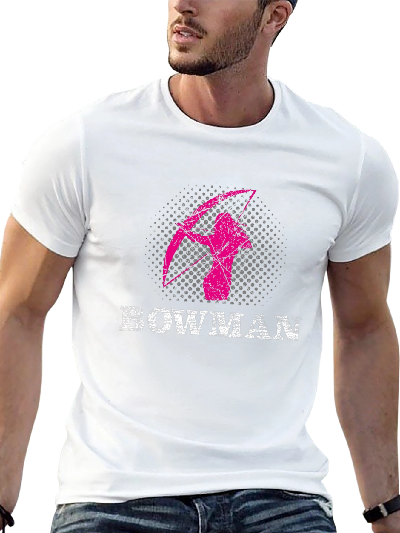 Bowman Graphic T-Shirt - Black Cotton Tee