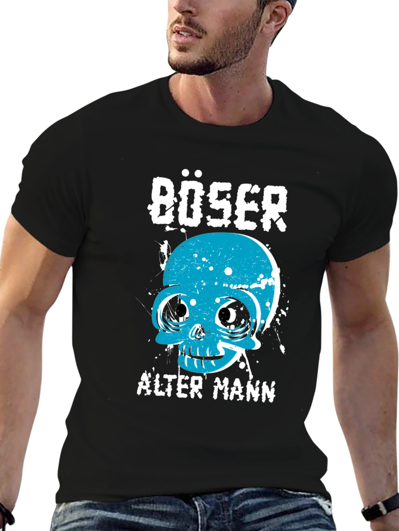 Böser Alter Mann Graphic T-Shirt
