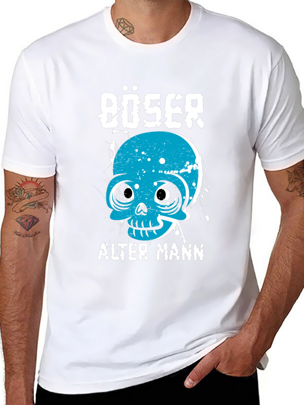 Böser Alter Mann Graphic T-Shirt