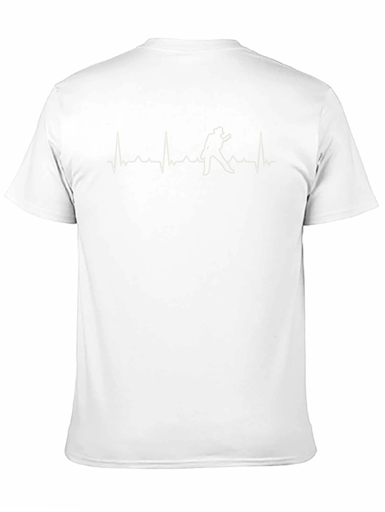 Rhythm Heartbeat Guitarist Graphic Tee
