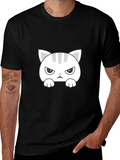 Grumpy Cat T-Shirt - Funny Angry Kitten Tee