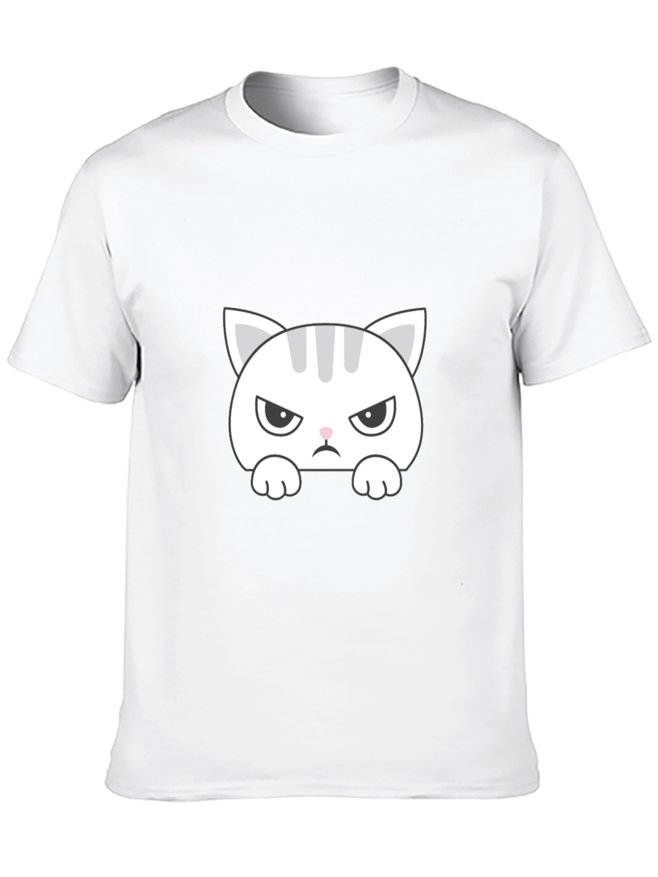 Grumpy Cat T-Shirt - Funny Angry Kitten Tee
