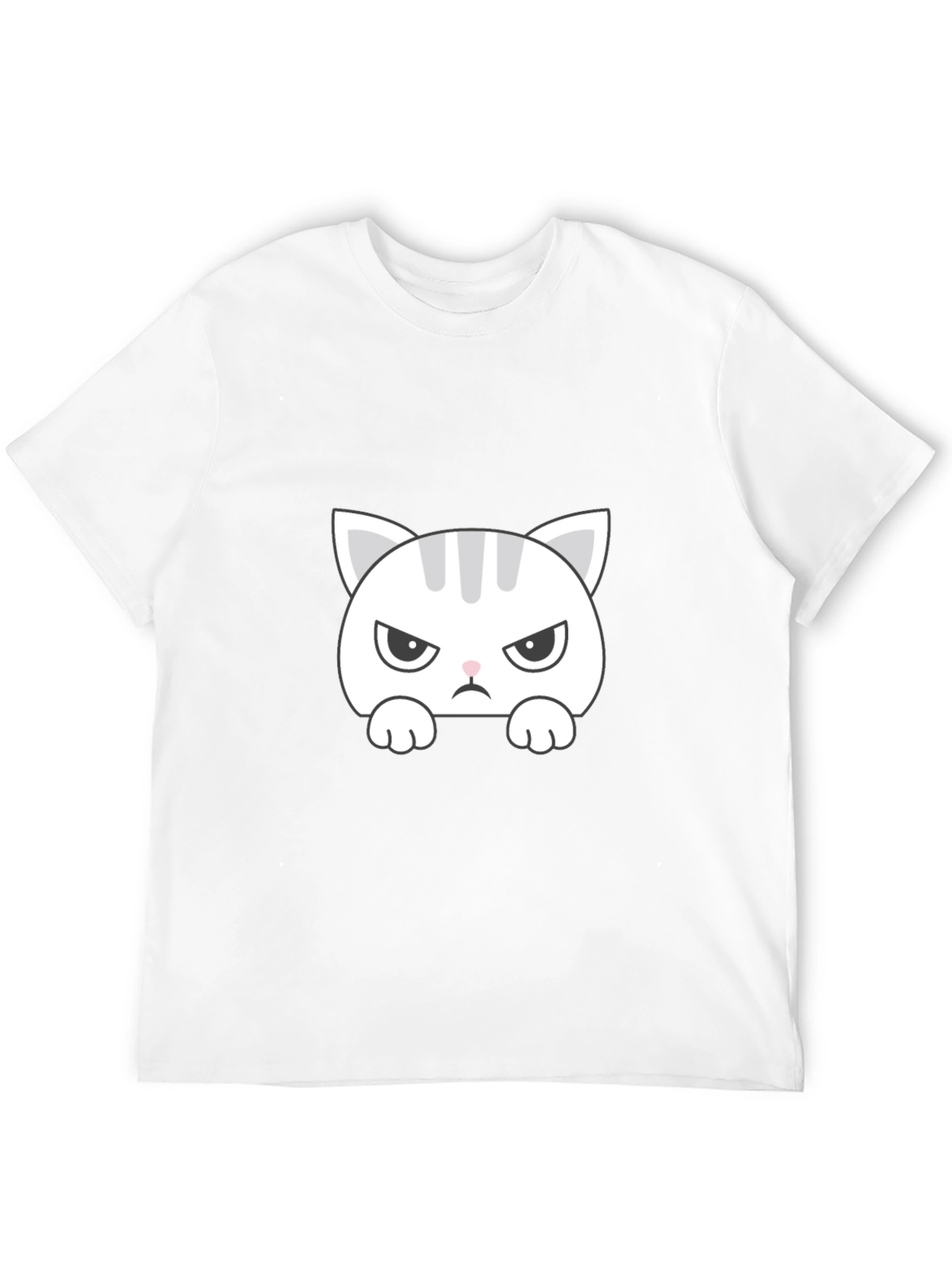 Grumpy Cat T-Shirt - Funny Angry Kitten Tee