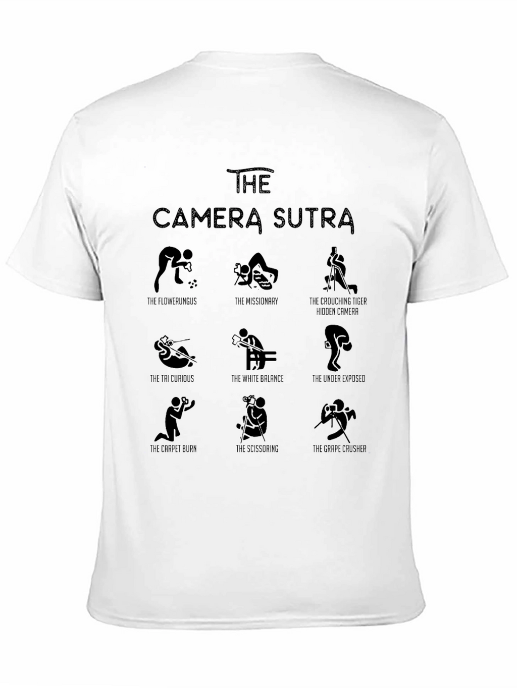 The Camera Sutra T-Shirt Funny Photographer Gift