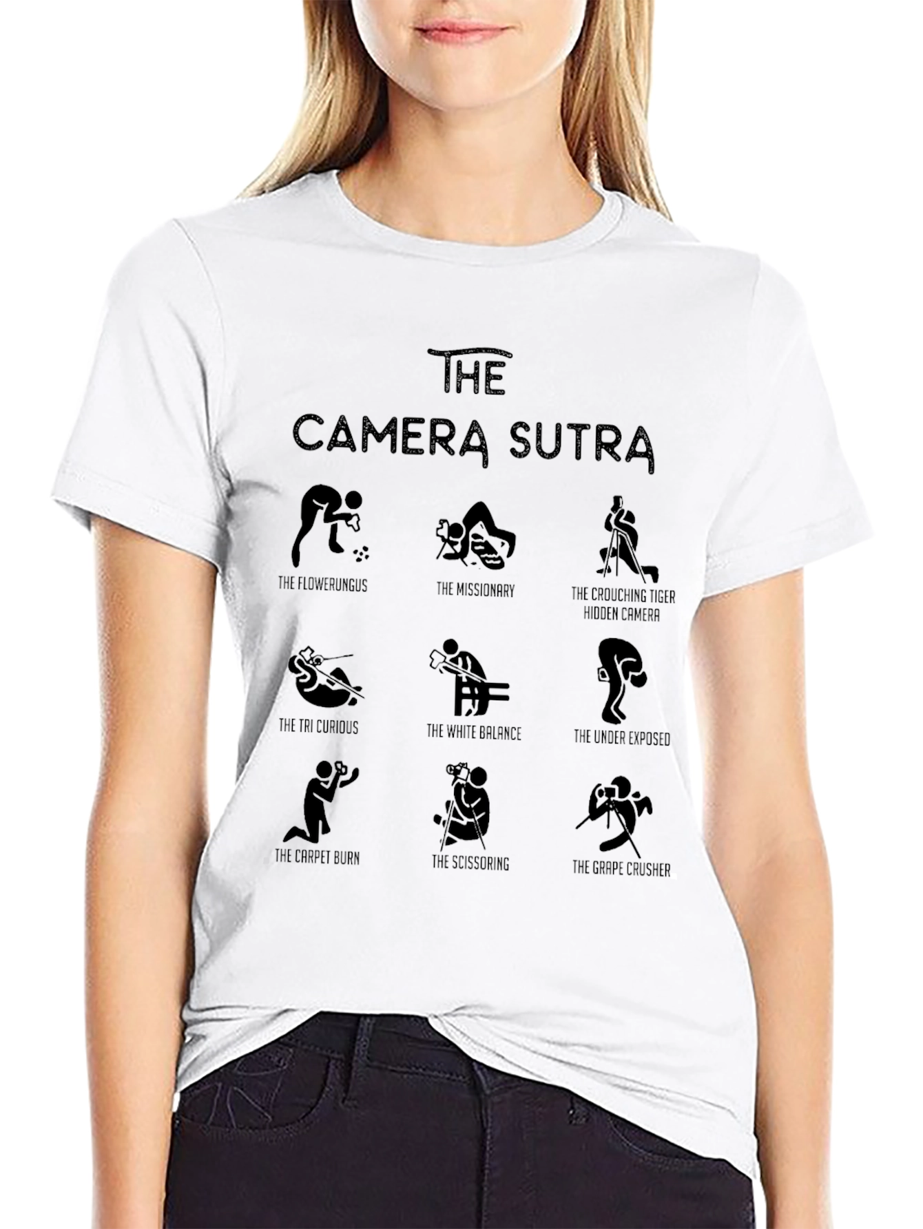 The Camera Sutra T-Shirt Funny Photographer Gift