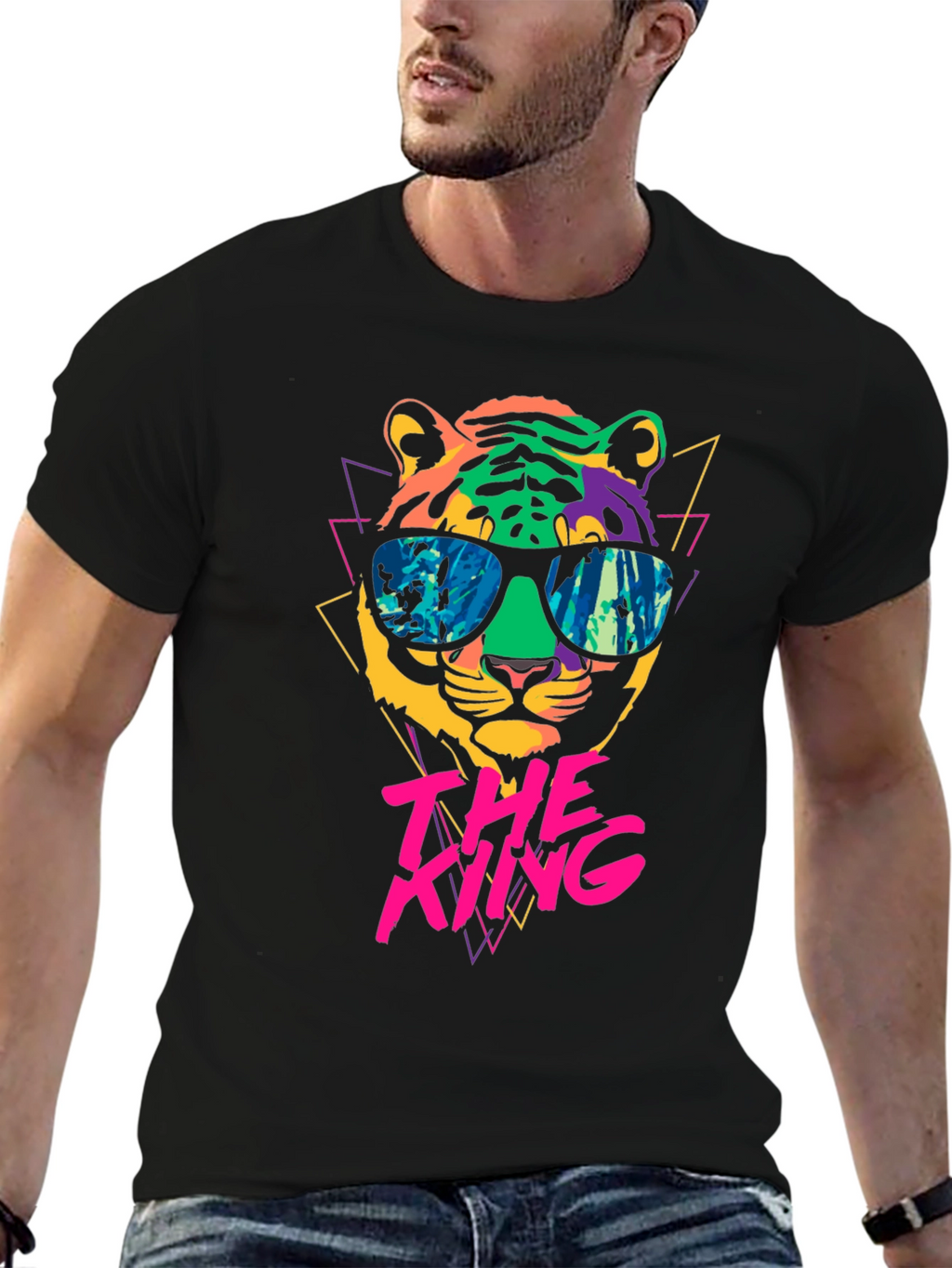 Cool Tiger Graphic Tee - The King