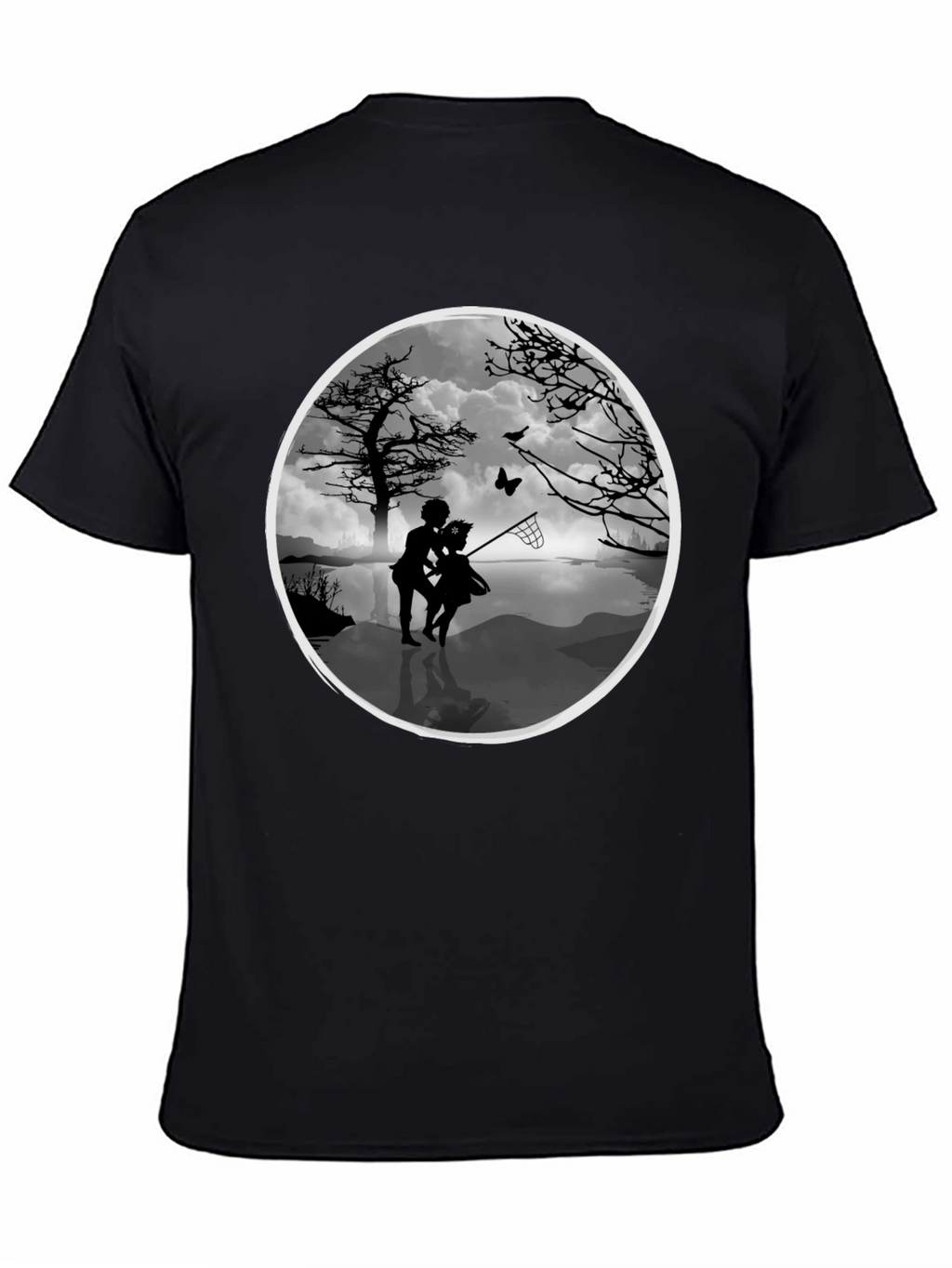 Whimsical Silhouette Graphic Tee