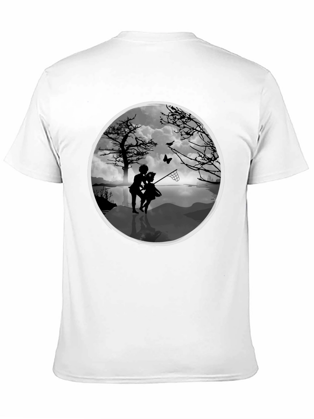 Whimsical Silhouette Graphic Tee