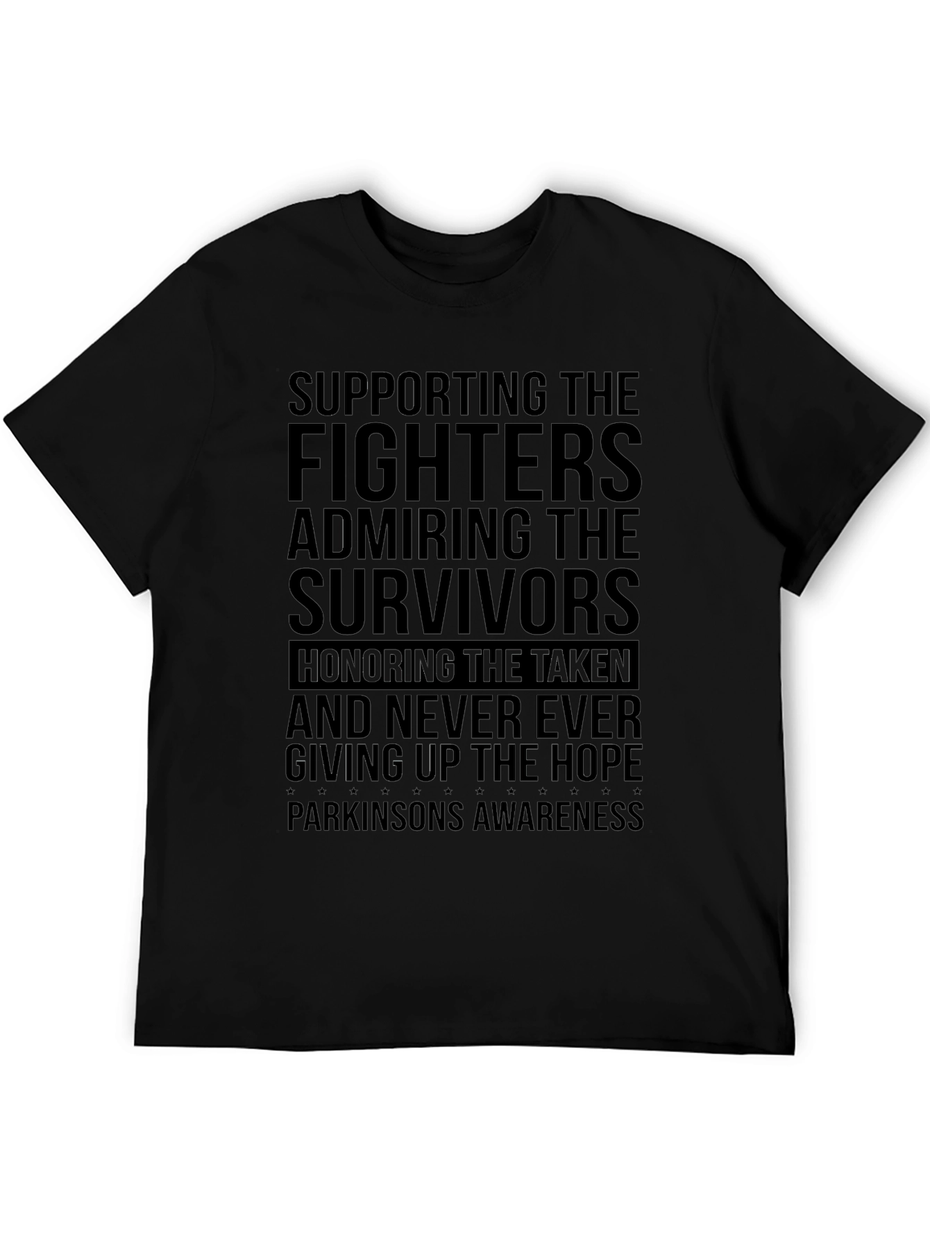 Parkinsons Awareness T-Shirt: Supporting Fighters
