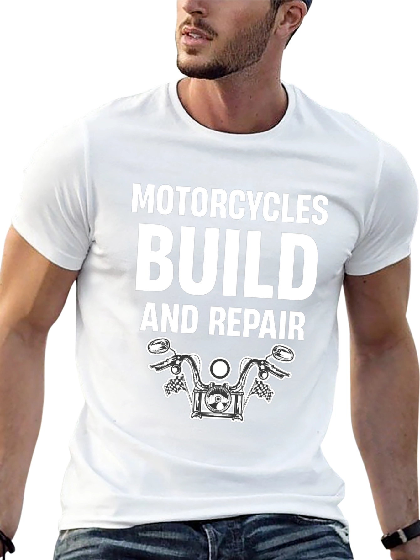 Motorcycle Build & Repair Graphic Tee