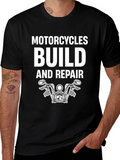 Motorcycle Build & Repair Graphic Tee