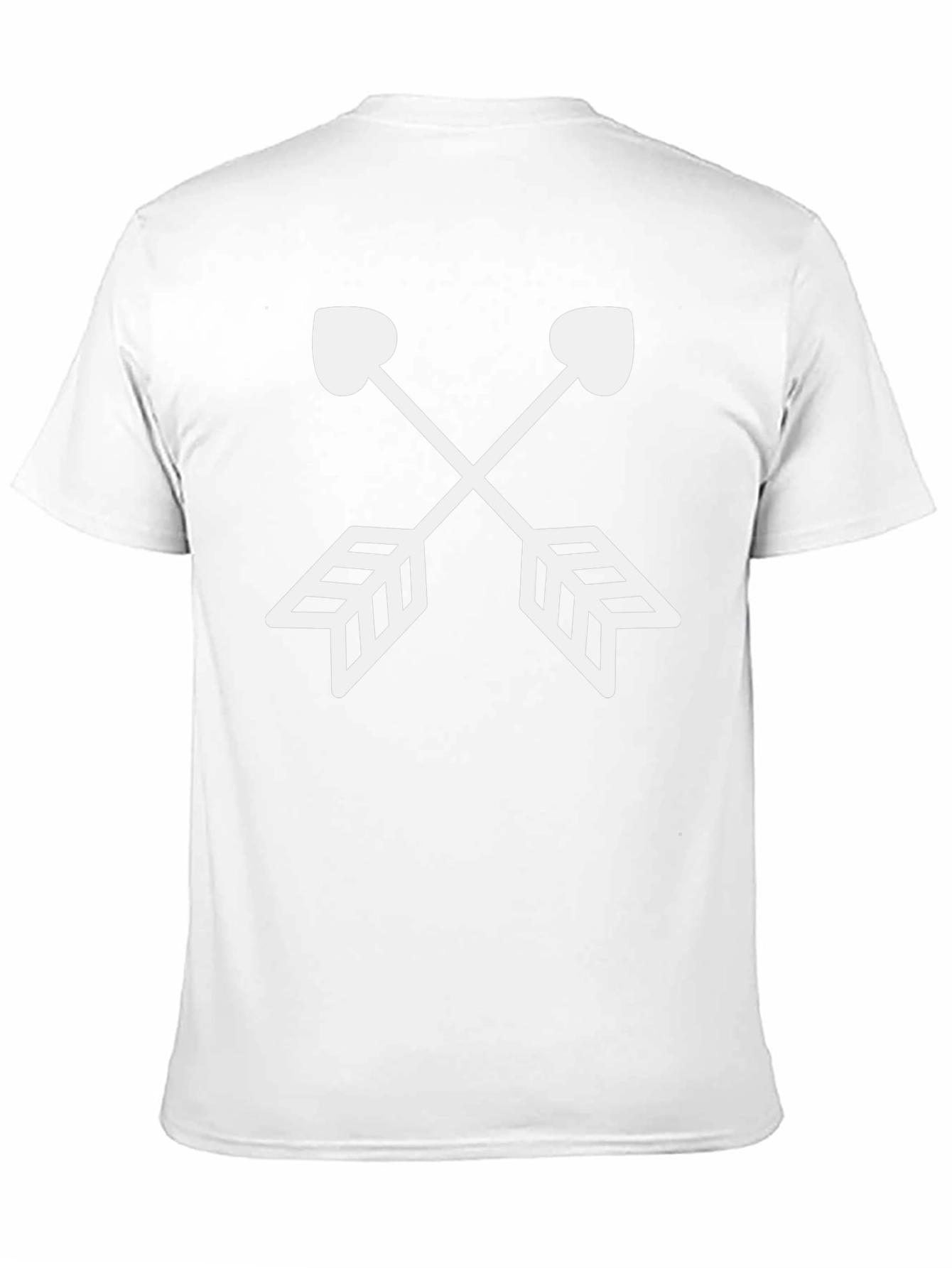 Heart Arrow Graphic Tee - Modern Style