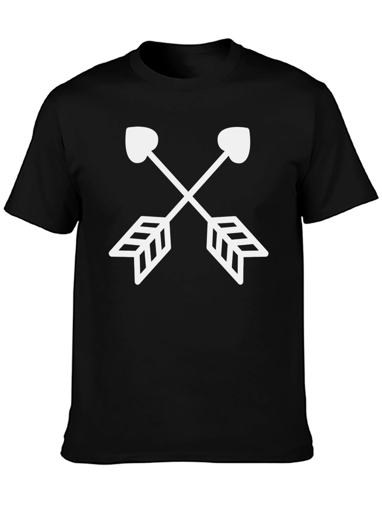 Heart Arrow Graphic Tee - Modern Style