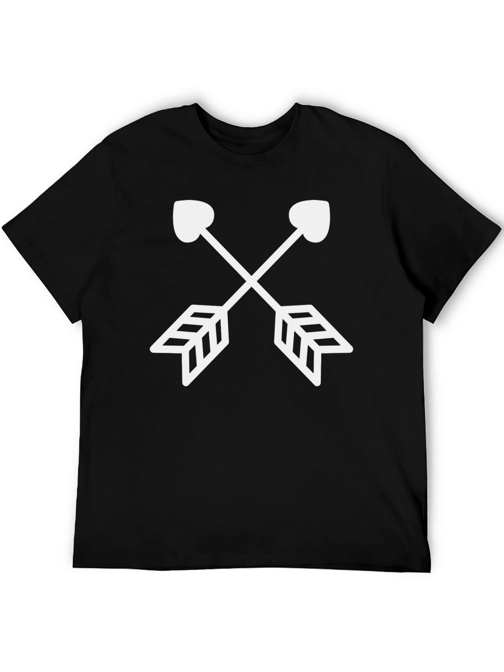 Heart Arrow Graphic Tee - Modern Style