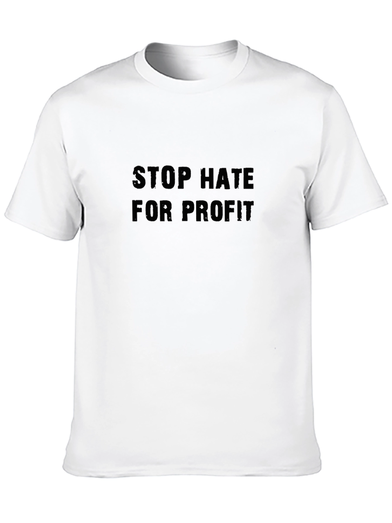 Stop Hate for Profit Black T-Shirt