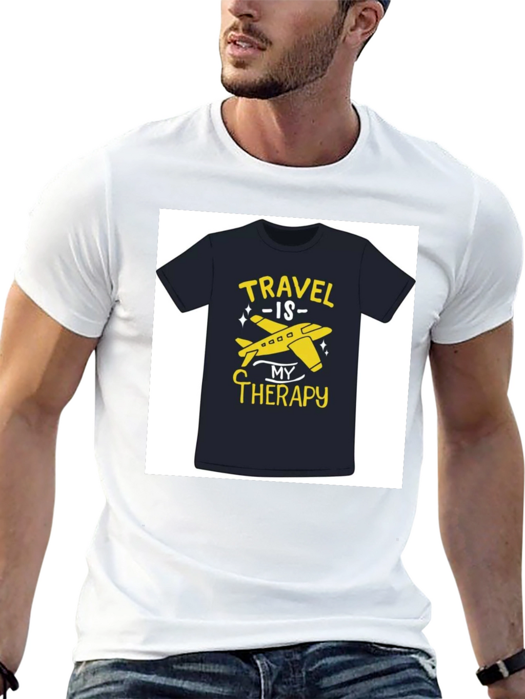 Travel Is My Therapy T-Shirt