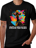 Retro Giraffe Graphic Tee