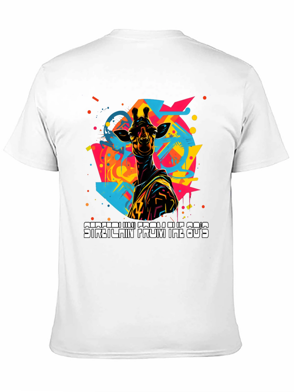 Retro Giraffe Graphic Tee